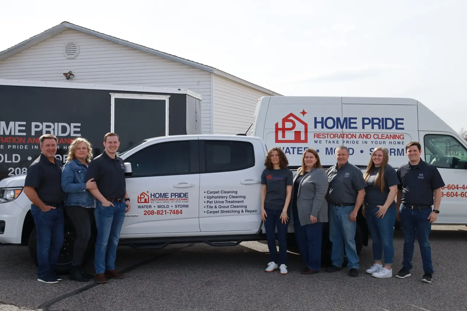 Home Pride Restoration mold remediation team Idaho Falls