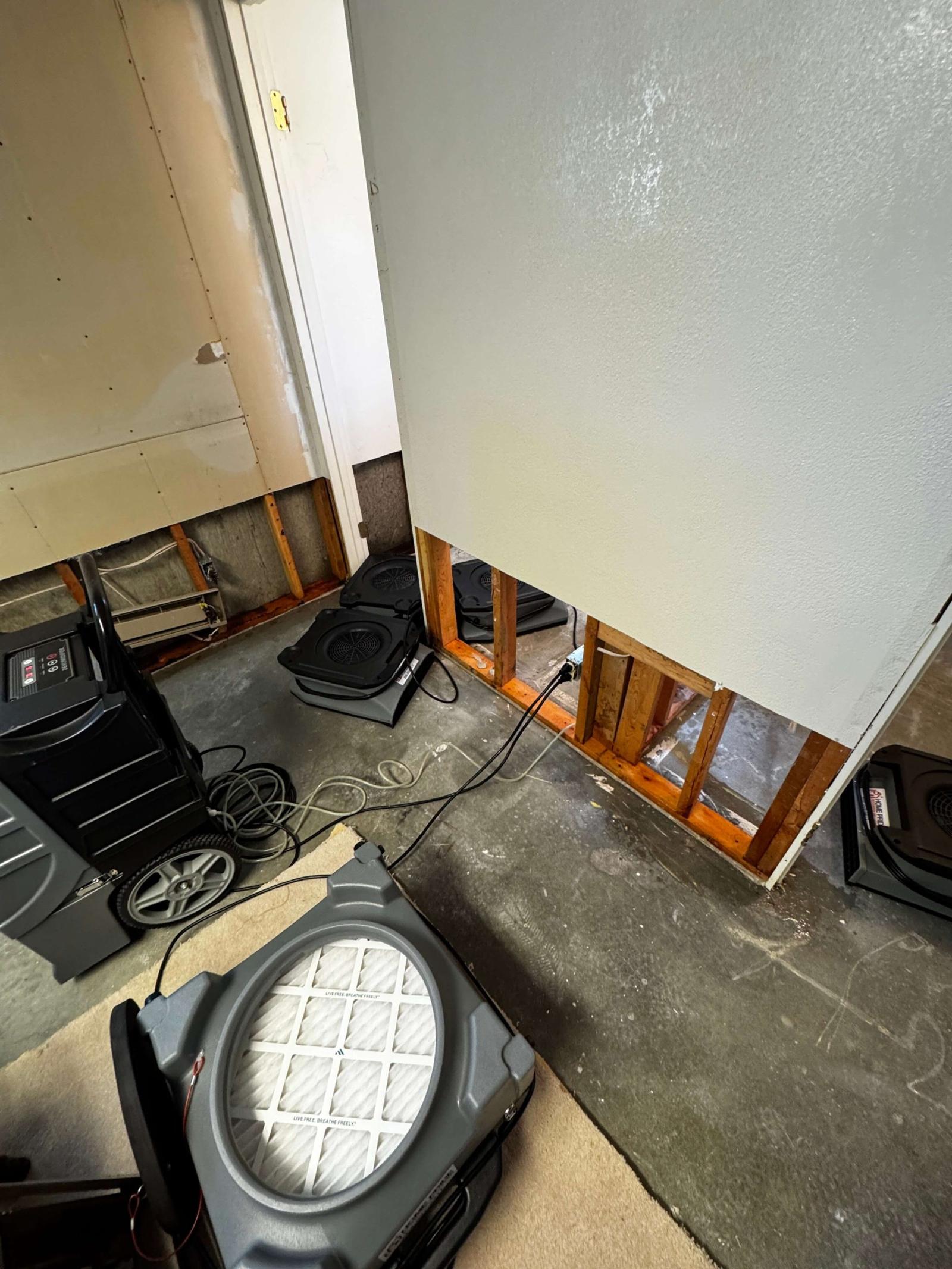 Completed fire damage restoration project in Idaho Falls