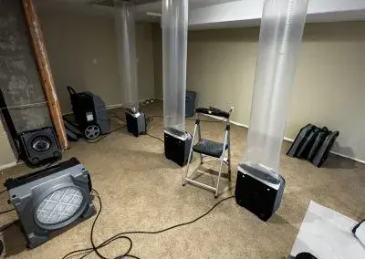 Burst pipe water extraction and dryout Idaho Falls